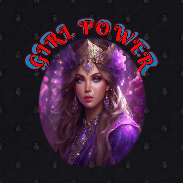 Girl,power, purple pirate wench by sailorsam1805